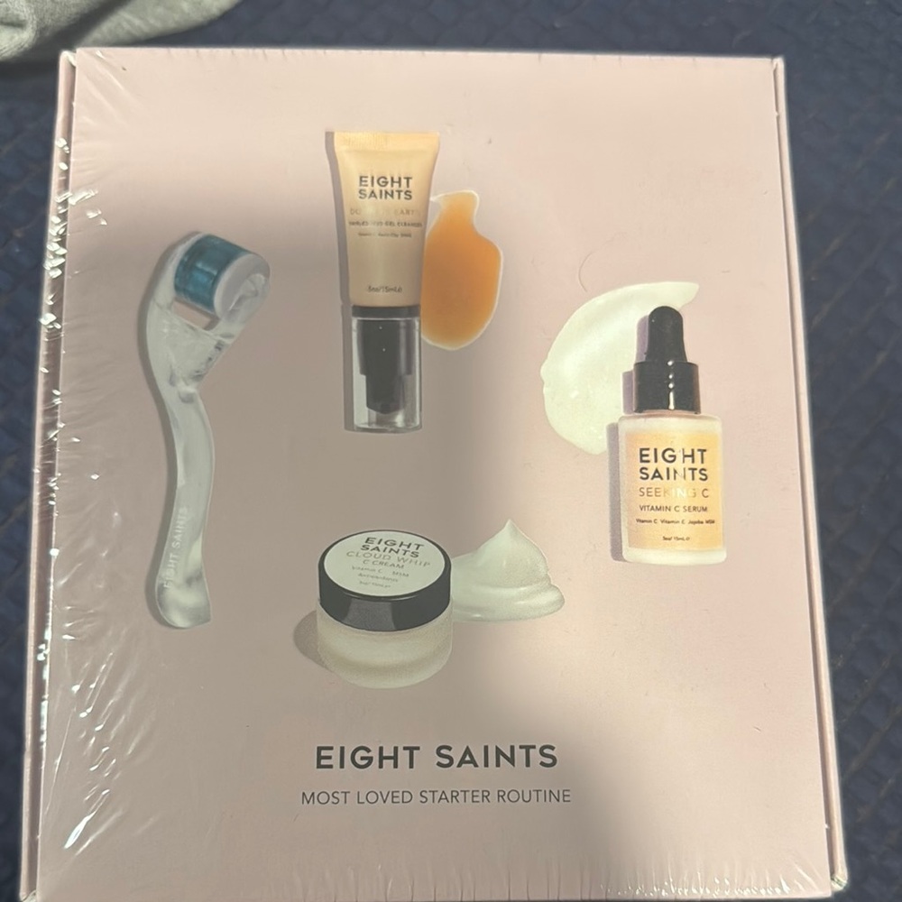 Skincare Starter Kit - Cream and Gold
